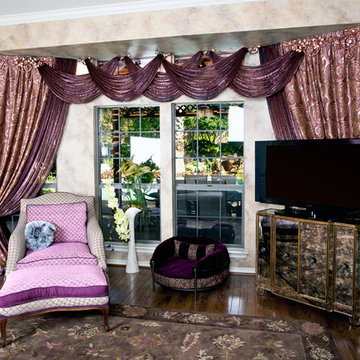 Elegant Purple Room Set