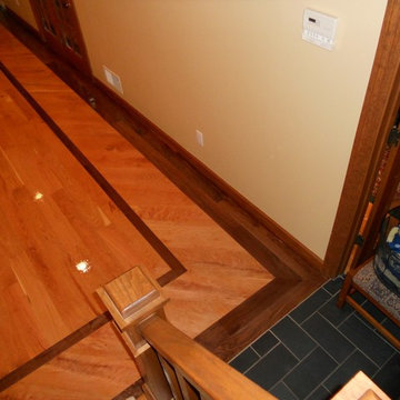 5" Select Cherry With Walnut Border