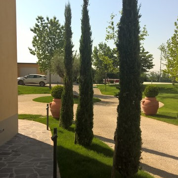 Giardino pertinenziale Villetta