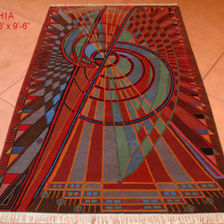 Custom hand knotted rug designs - Rugs