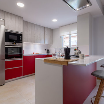 Reforma de cocina abierta por Mejuto Interiorisme