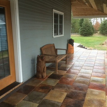 DekTek Tile's Tuscan Medley Tile Deck