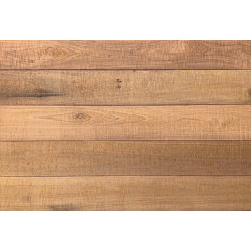 Smart Paneling 1/4 in. x 5 in. x 4 ft. Brown Barn Wood Wall Plank 10 Sq. Ft.