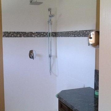 Corian Solid Surface Showers