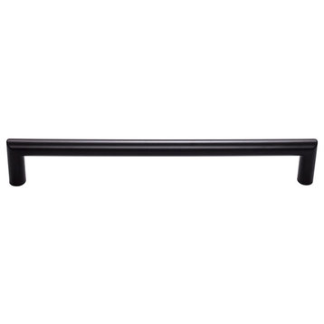 Top Knobs TK947 Kinney 12 Inch Center to Center Handle Appliance - Flat Black