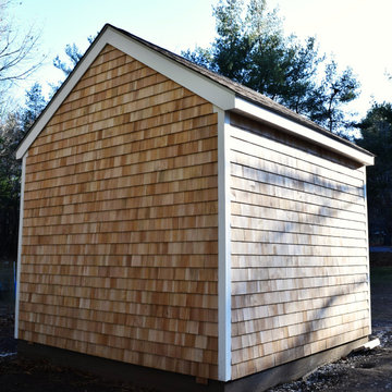 Jimmy's cedar shake shed