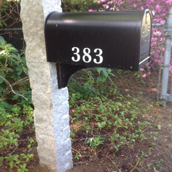 Hand Split Reclaimed Granite Post(s) Used in Landscapes - Products