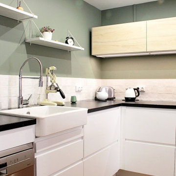 Une cuisine métamorphosée