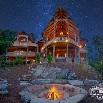 The Morris Residence - Backyard, Fire Pit