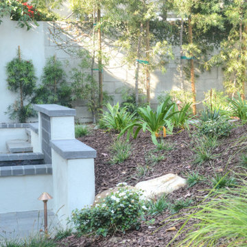 Zen in a backyard