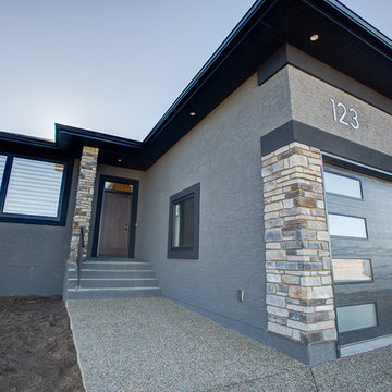 Custom 1152 sq ft Bungalow Show Home - Authentic Developments