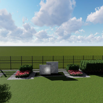 Modern Farm House Landscape Design