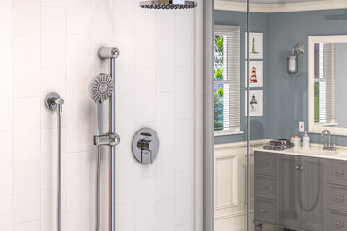 Inspiration for a bathroom remodel in Boston
