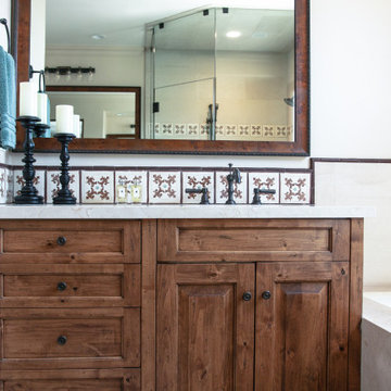 Moroccan Tile Bathroom Remodel || La Jolla