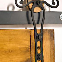 Scroll Barn Door Hardware - Barn Door Hardware