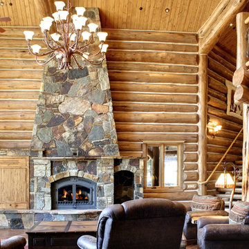 Luxury Log Home