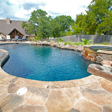 Front View of Pool
