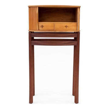 Tambour Cabinet-on-Stand