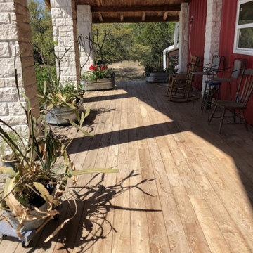 Black Locust and Eastern Juniper Deck - Spicewood, TX