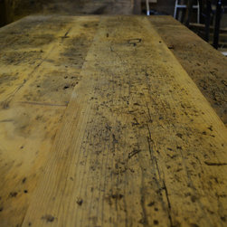 Ontario Barnwood Distressing Kept - Table Tops And Bases