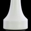 Trullo Stoneware Vase, White, Large