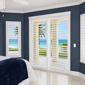 Oceanfront High-Rise Plantation Shutters Hutchinson Island FL