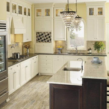 A Classic and Ornate Kitchen
