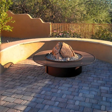 Outdoor Custom Fireplaces
