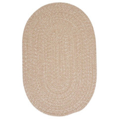 Tremont Oatmeal 9'x12', Oval, Braided Rug - Farmhouse - Area Rugs - by  Kolibri Decor