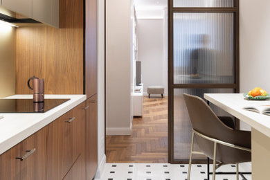 Ispirazione per una cucina minimal
