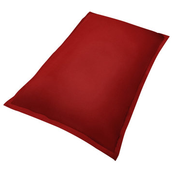 Sunbrella Outdoor Pool Float 64, Hx42, Wx7, D, Sunbrella - Canvas Jockey Red, Sunbrella - Canvas Jockey Red