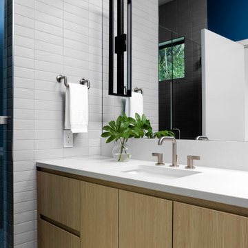 Modern & Trendy Floating Wood Bathroom Vanities Hartford Project By Darash