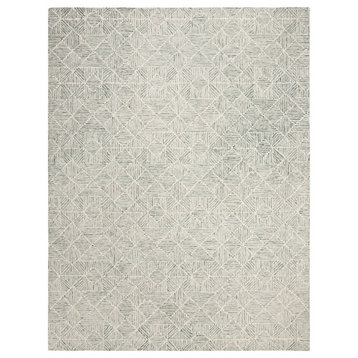 Safavieh Abstract Collection, ABT763 Rug, Light Green, 8'x10'
