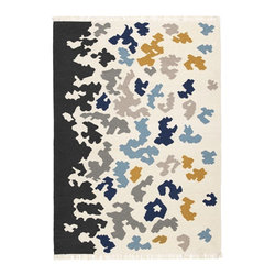VIDEB&Auml;K Tapis tiss&eacute; &agrave; plat, multicolore fait main, multicolore - Area Rugs