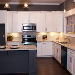 Colorado White Shaker Kitchen Cabinets - 10 Foot Run - Kitchen Cabinetry