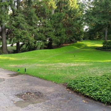 Long Beach Regrade and Contour Lawn