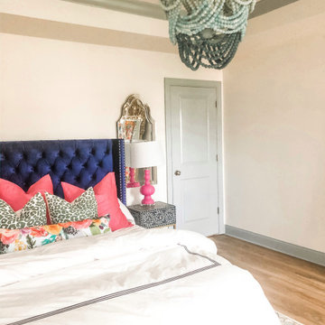 Bright & Bold Master Bedroom