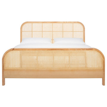 Safavieh Couture Mcallister Cane Bed, Natural, King