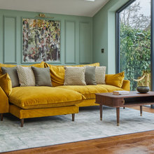 Yellow sofa