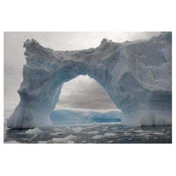Iceberg With A Natural Arch, Antarctic Peninsula, Antarctica-Paper Art