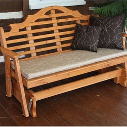 Cedar Marlboro Glider - Outdoor Gliders