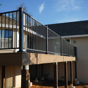 Custom Trex Composite Deck Built From Scratch – El Dorado Hills, CA