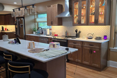 Tuscan kitchen photo in Chicago