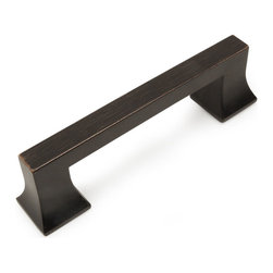 Cosmas - Cosmas 10556ORB Oil Rubbed Bronze Cabinet Pull - adjustable 3" to 3-3/4" - Cabinet And Drawer Handle Pulls