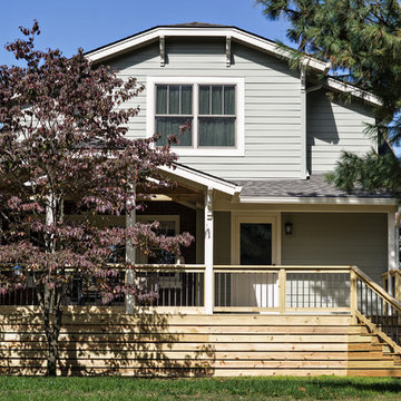 Exterior View at Rear Addition