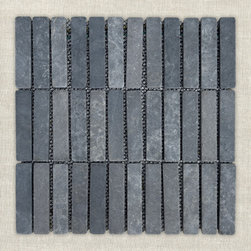 ARUNA - Ash | 12" x 12" | Marble Mosaic - Mosaic Tile