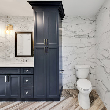 Elegant Marble Bathroom Remodeling