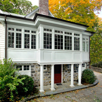 Addition to Federal Style Colonial home in Scarsdale, NY