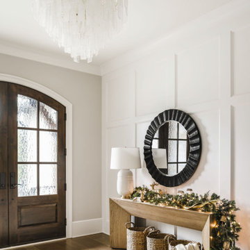Christmas Foyer Decor