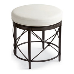 Jules Swivel Vanity Stool - Schminkhocker